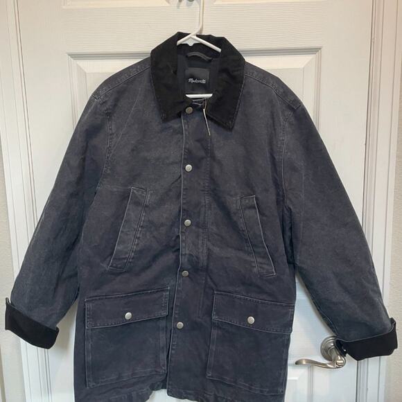 MADEWELL Mens Insulated Workwear Jacket Coat Navy Size M NWT - Picture 9 of 10